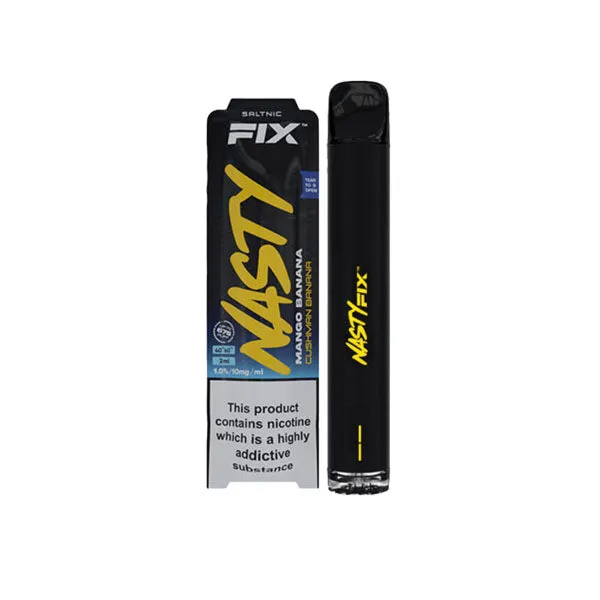 10mg Nasty Fix Disposable Vape Pod 675 Puffs