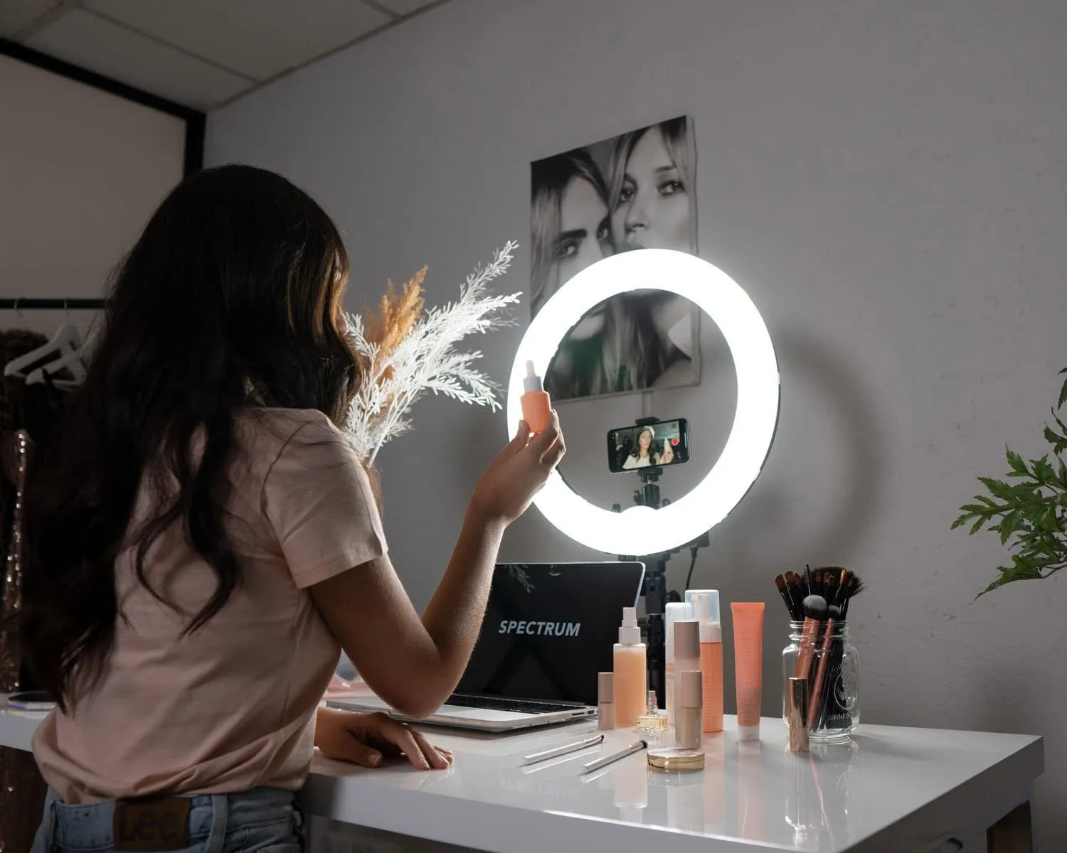 19" Portable LED Beauty Ring Light - Sephora