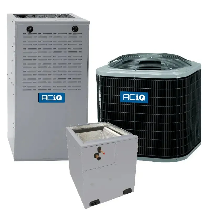 2 Ton 13.4 SEER2 80% AFUE 45,000 BTU ACiQ Gas Furnace and Air Conditioner System - Upflow/Downflow