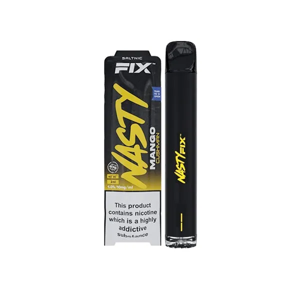 20mg Nasty Fix Disposable Vape Pod 675 Puffs