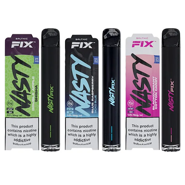 20mg Nasty Fix Disposable Vape Pod 675 Puffs