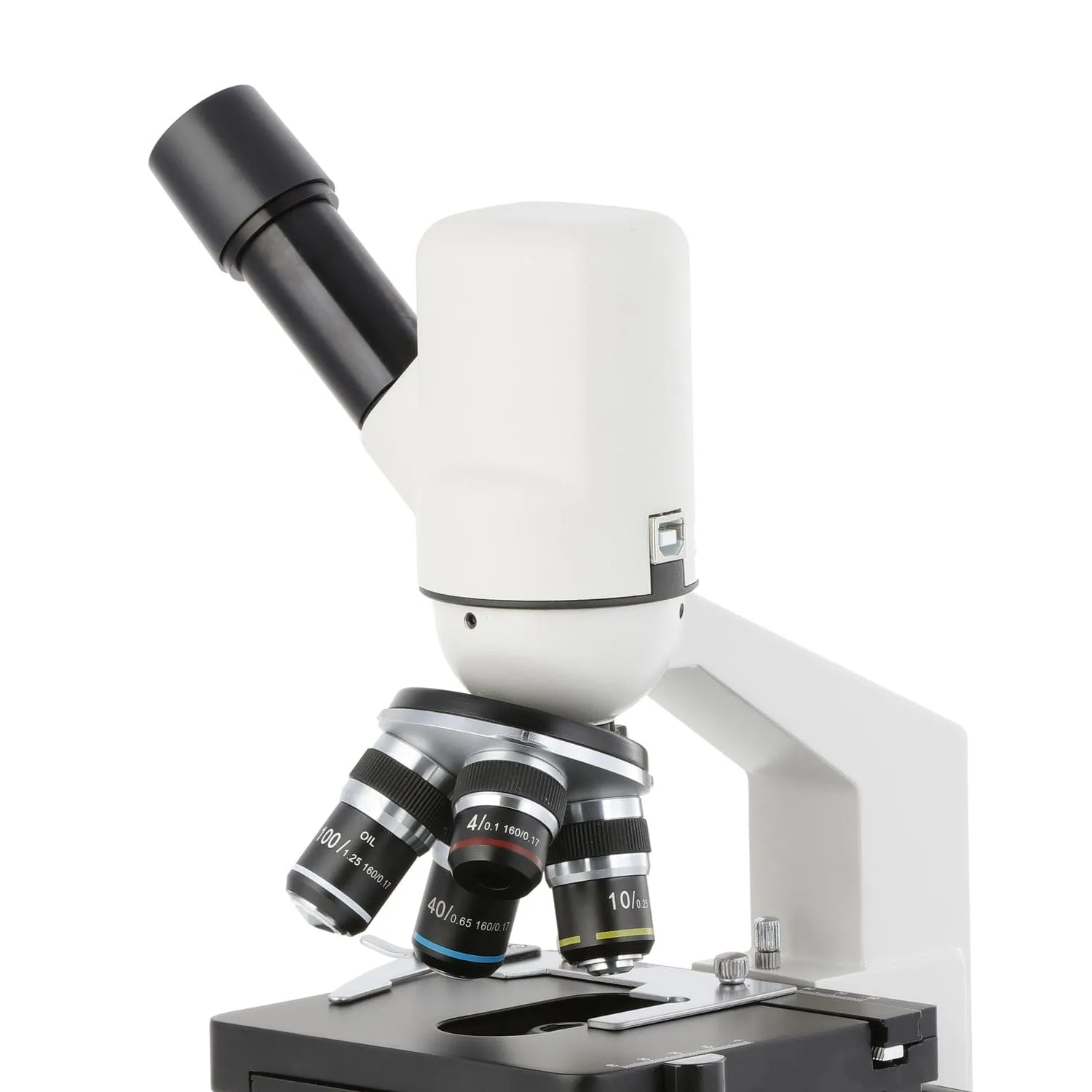 40X-1000X 1.3MP Digital Integrated Monocular Microscope with LED Illumination