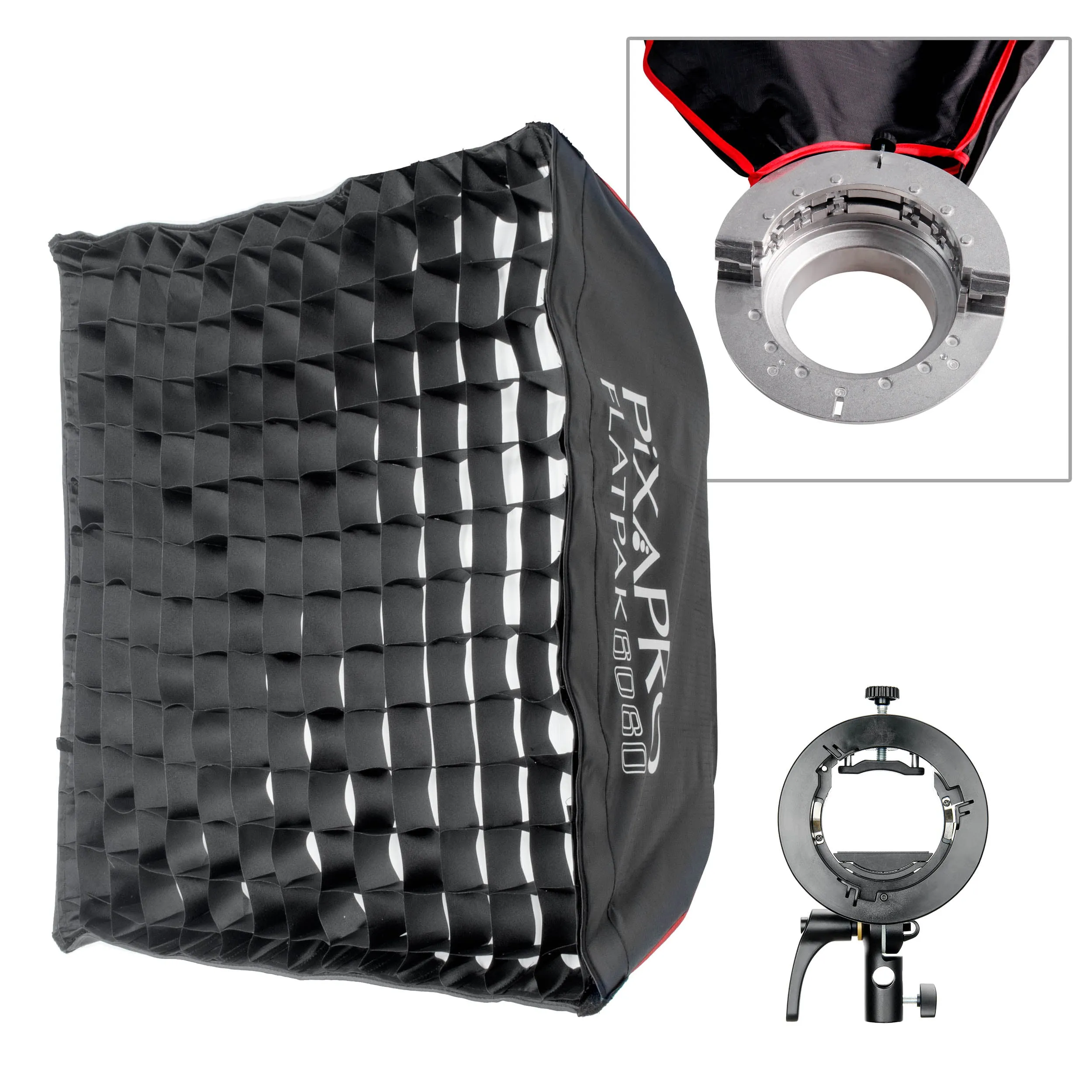 60x60cm Speed & Efficiency Two Layers FlatPak Softbox (Patented Design)