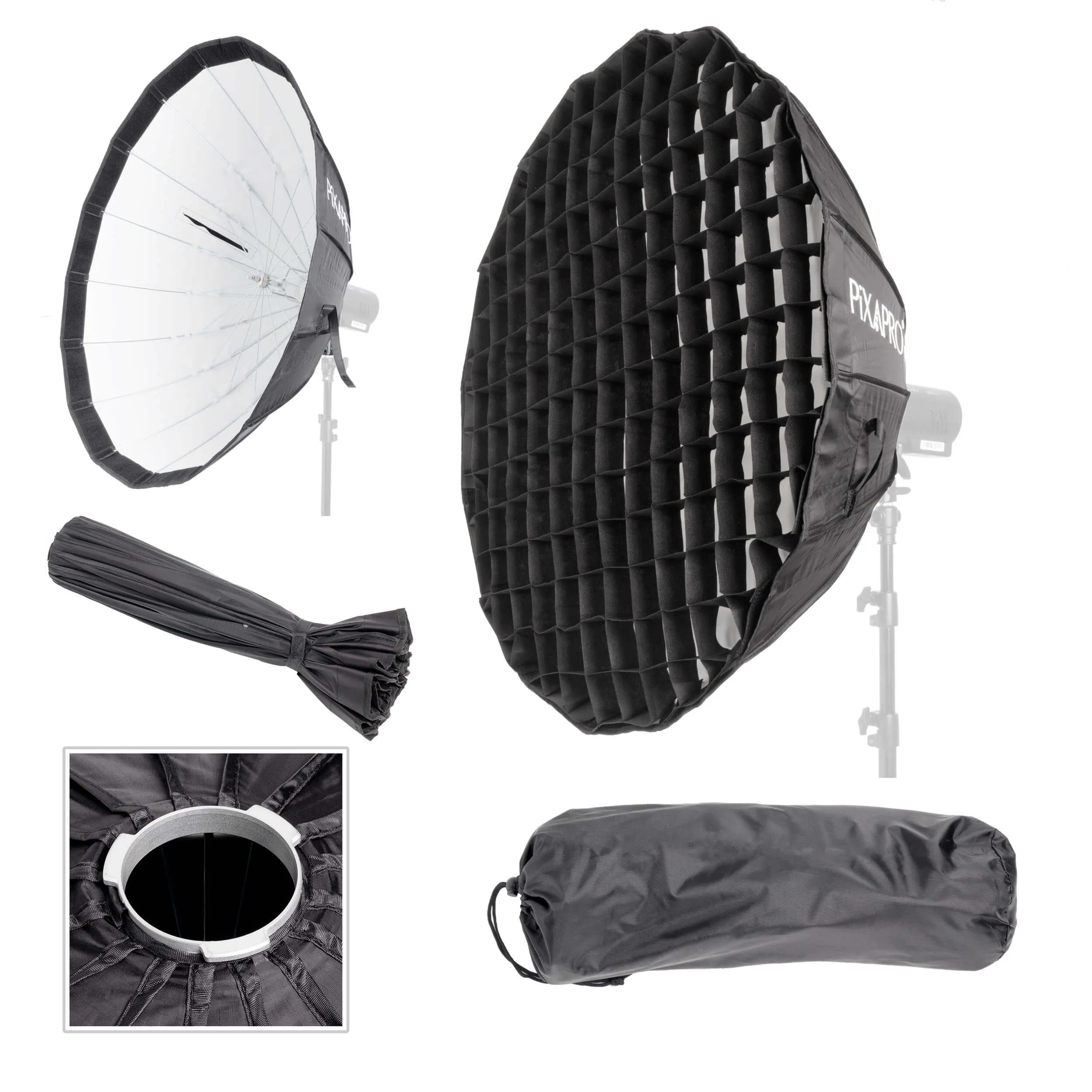 85cm (33.5") AD-S85W 85cm Godox-Fitting Portable Fast Installation Deep Parabolic Softbox (GODOX AD-S85W) - CLEARANCE