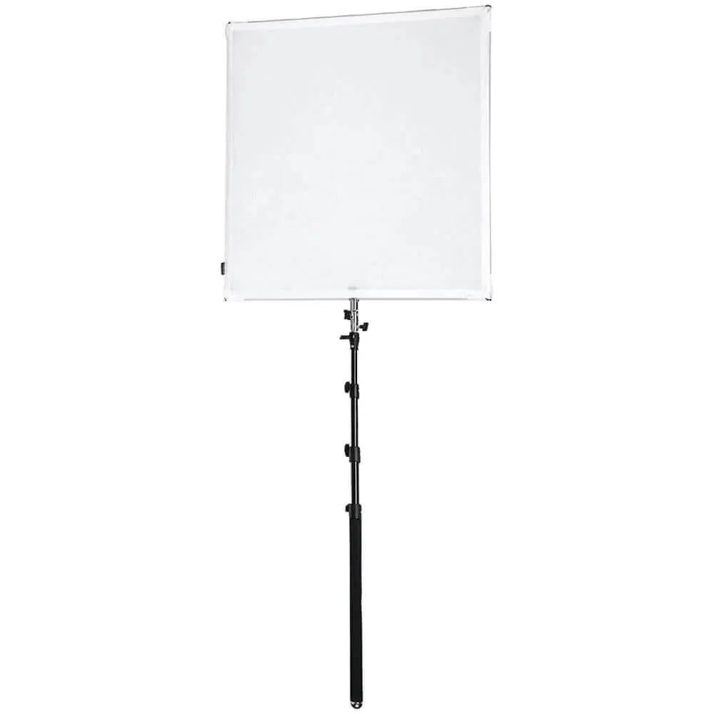 90x90cm (35.4inx35.4in) Collapsible Flat Panel Diffuser with C-Stand & Boom Arm