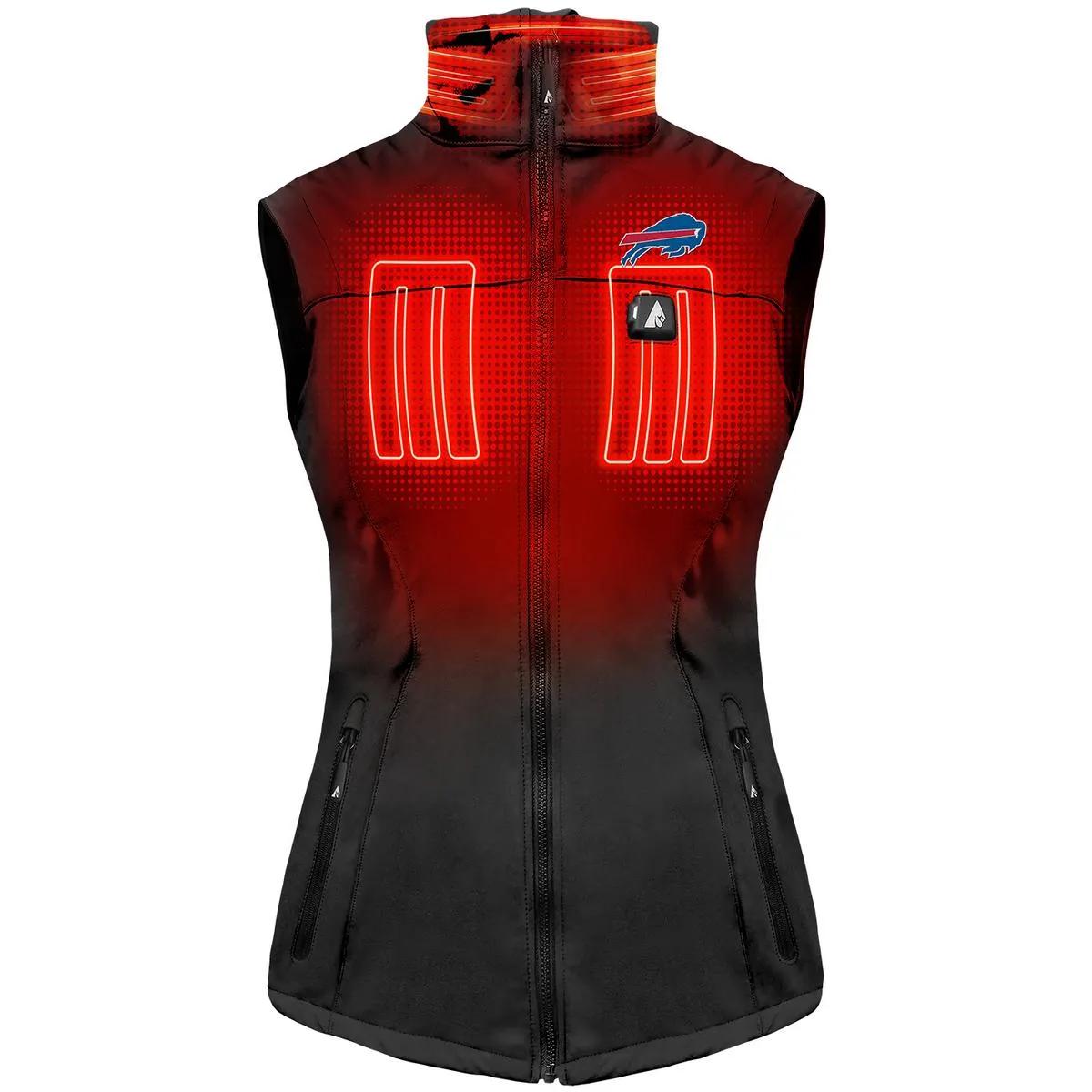 ActionHeat Buffalo Bills 5V Women's Softshell Battery Heated Vest