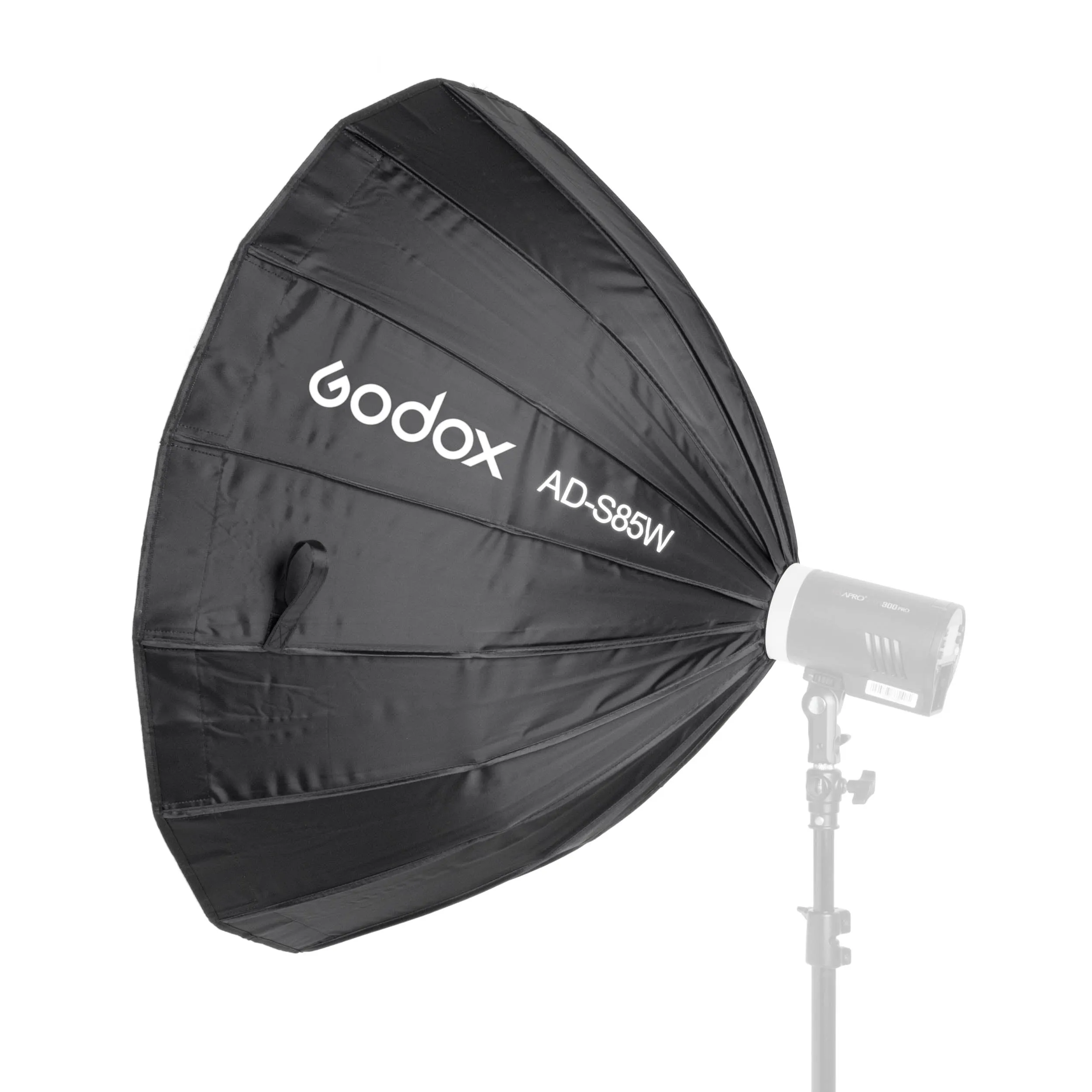 AD-S85W 85cm Godox Fitting 16-sided Portable Parabolic Softbox (White Interior)