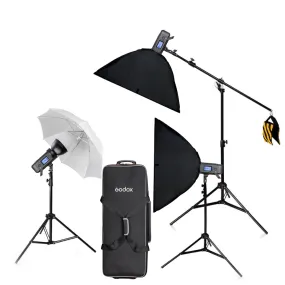 AD600PRO Battery Powered Three Head Boom Kit