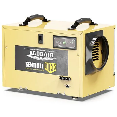 AlorAir Sentinel HD55 Commercial Dehumidifier with Drain Hose for Crawl Spaces