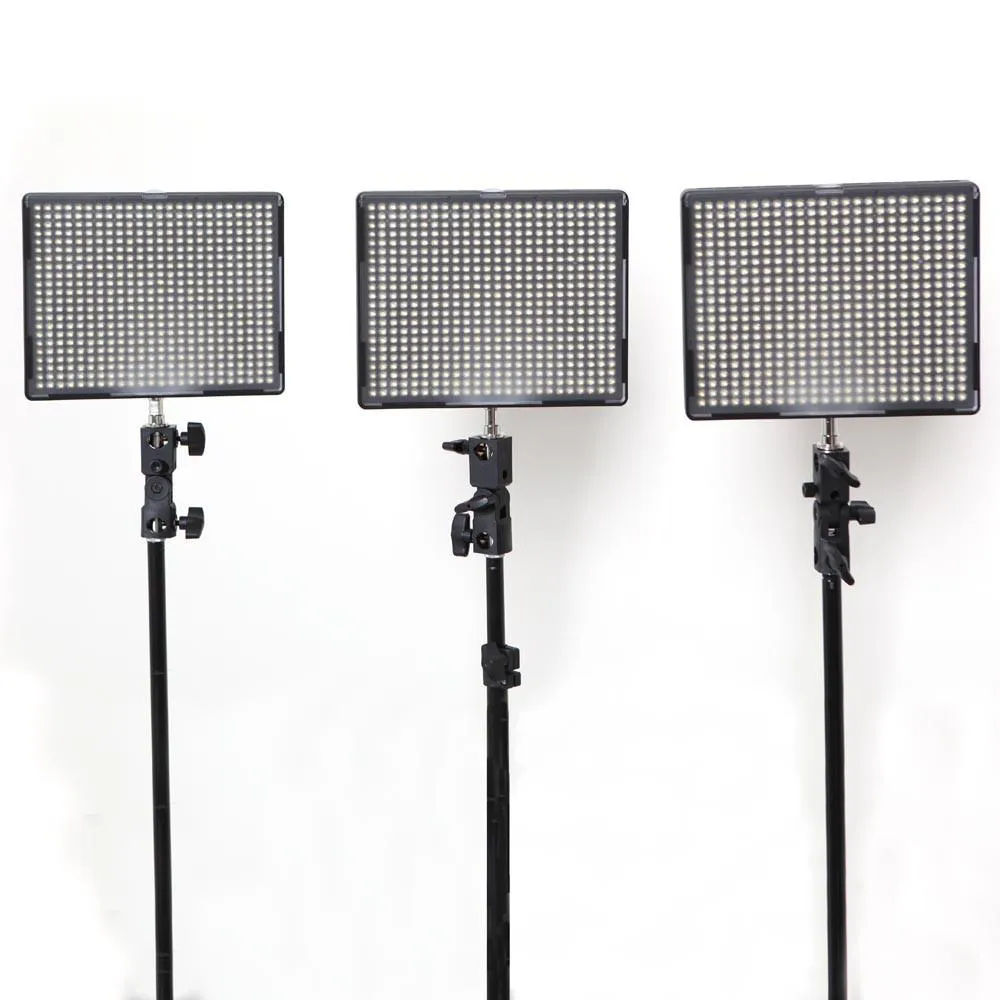 Aputure 3x HR672 W/S/C LED Video Continuous Portable Light Panel Kit