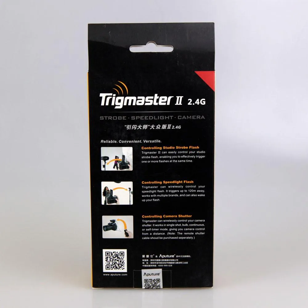 Aputure Trigmaster II MXII-N 2.4G Wireless Flash Trigger & Receiver