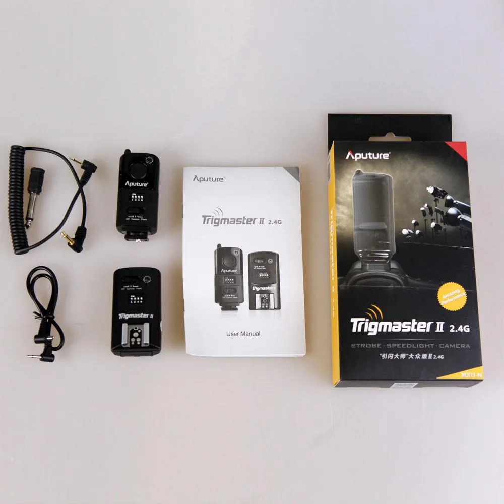 Aputure Trigmaster II MXII-N 2.4G Wireless Flash Trigger & Receiver