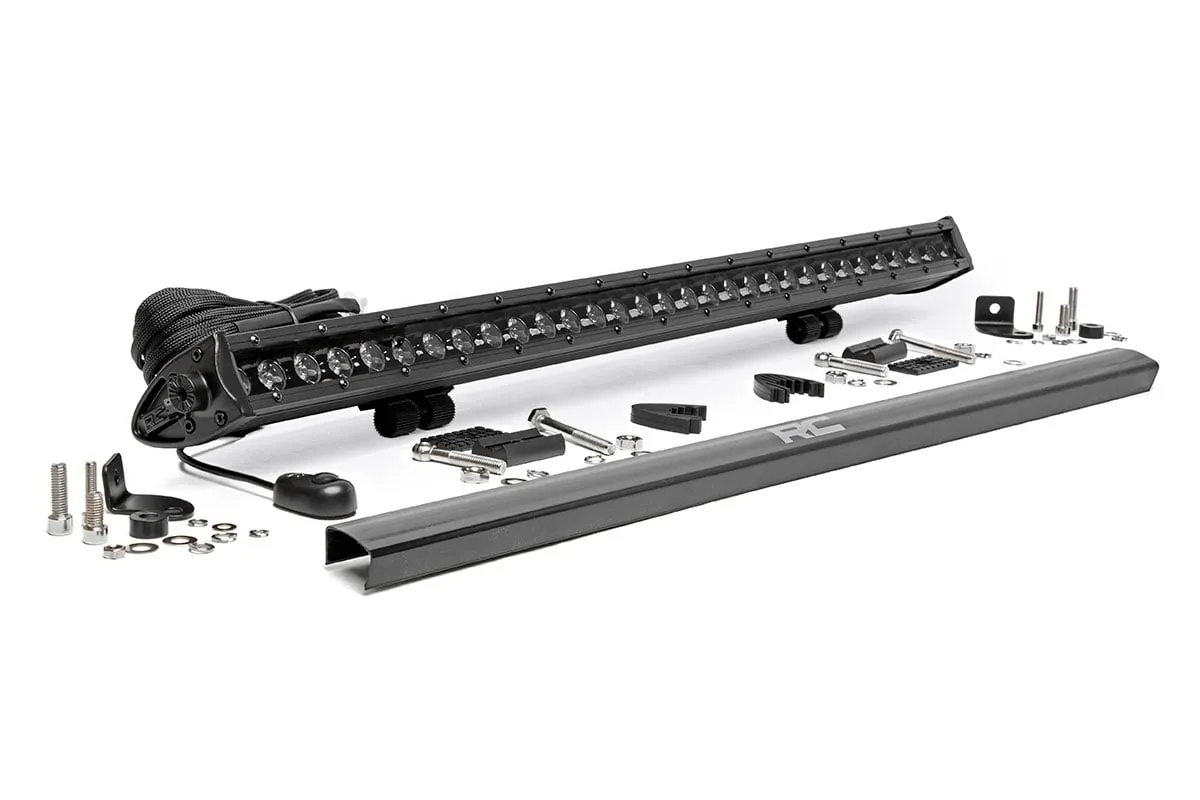 Black Series LED Light Bar | 30 Inch | Single Row