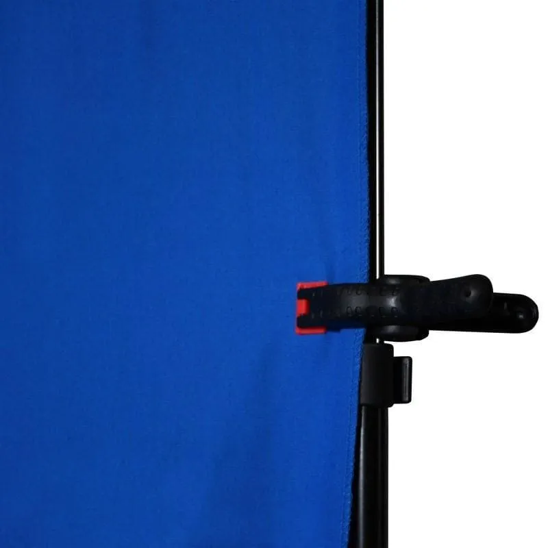 Chroma Key Blue 3M x 3M Cotton Muslin Backdrop