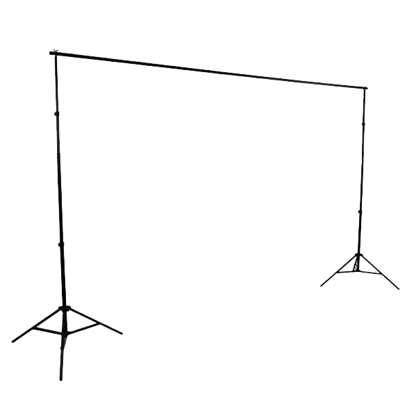 Complete 3m x 6m White & Green Muslin Backdrop Bundle W/ Stand And Softbox Set