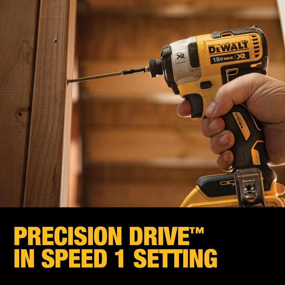 DeWalt DCK248D2 20V Brushless Cordless 1/2" Drill Driver/1/4" Impact Driver Combo Kit (2-Tool)