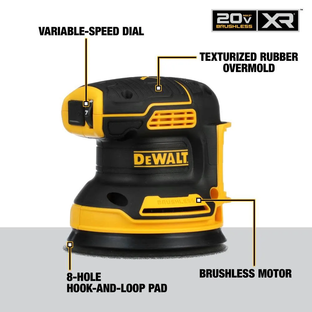 DeWalt DCKSS521D2 20V Max Cordless 5-Tool Combo Kit With Contractor Bag