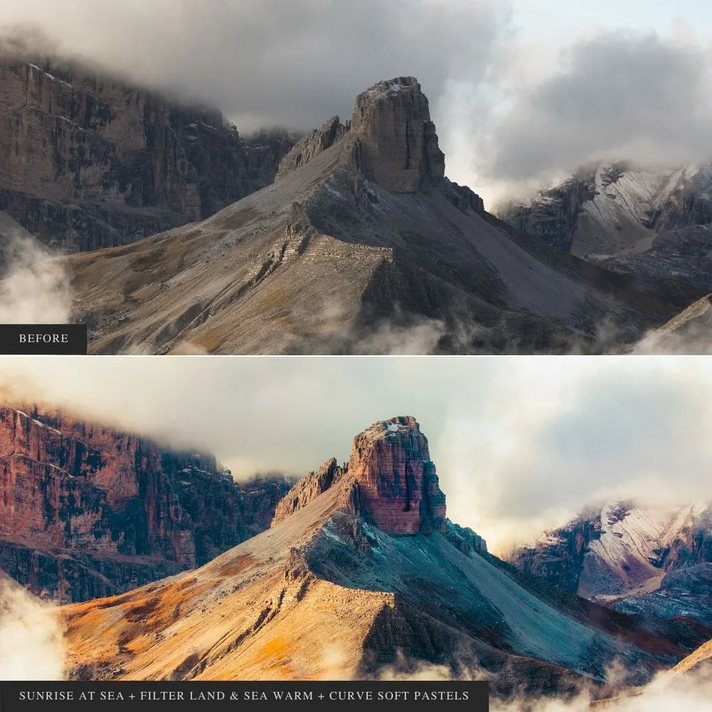 Earth and Sky Lightroom Presets for Mobile & Desktop (  FREE sky overlays!)