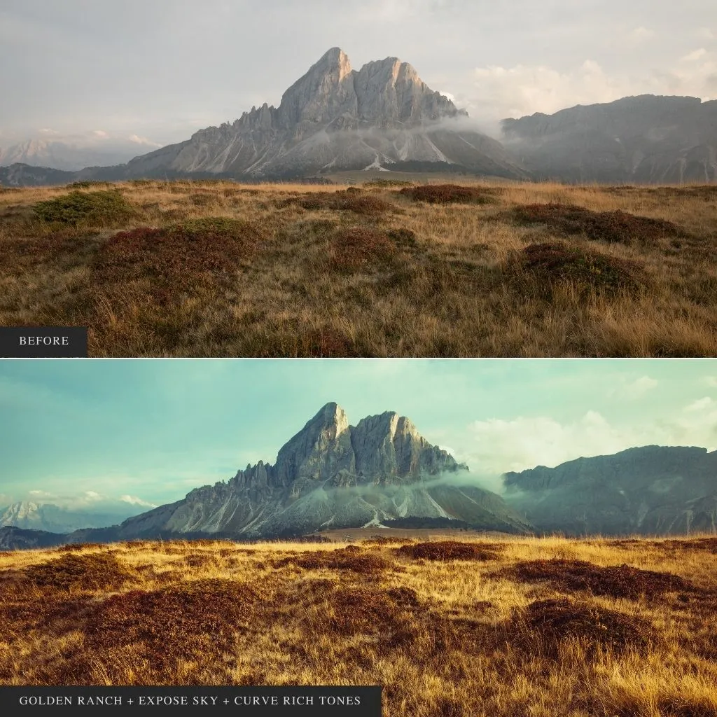 Earth and Sky Lightroom Presets for Mobile & Desktop (  FREE sky overlays!)