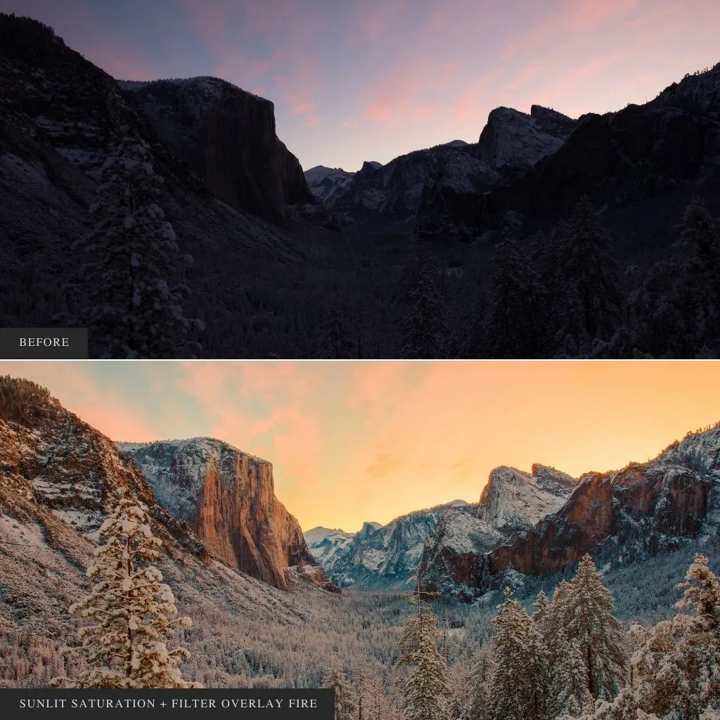 Earth and Sky Lightroom Presets for Mobile & Desktop (  FREE sky overlays!)