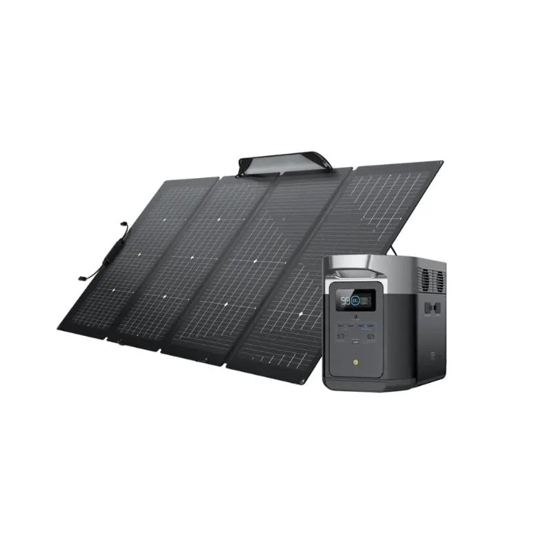 EcoFlow DELTA Max 2000   220W Bifacial Solar Panel