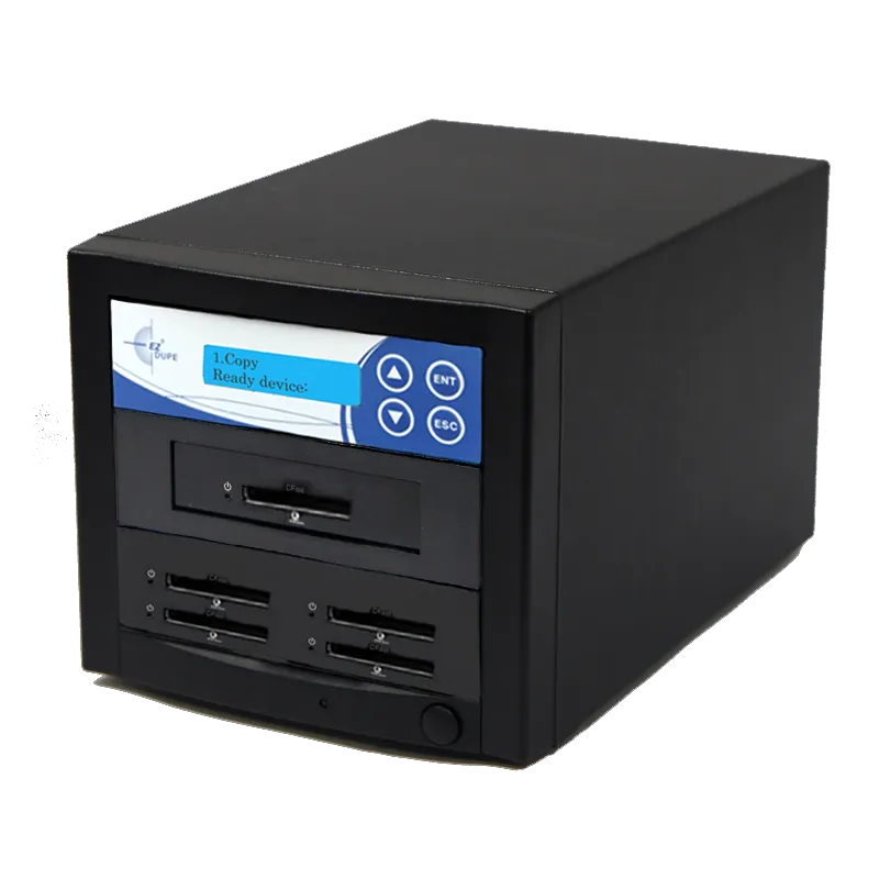 EZ Dupe 1 to 4 CFast Duplicator - CompastFAST Storage Card Cloner & Eraser 9GB/Min (CFAST Pantera)