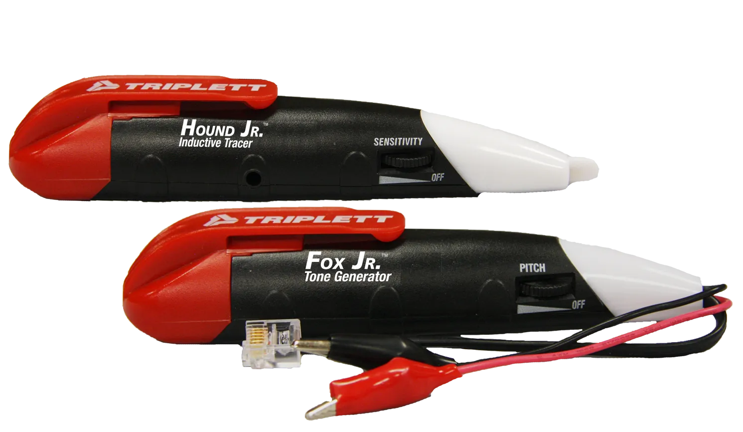 Fox & Hound Jr™ Compact Tone & Probe Kit: Traces Security, Thermostat, Telephone and Other Wiring Types - (3375)