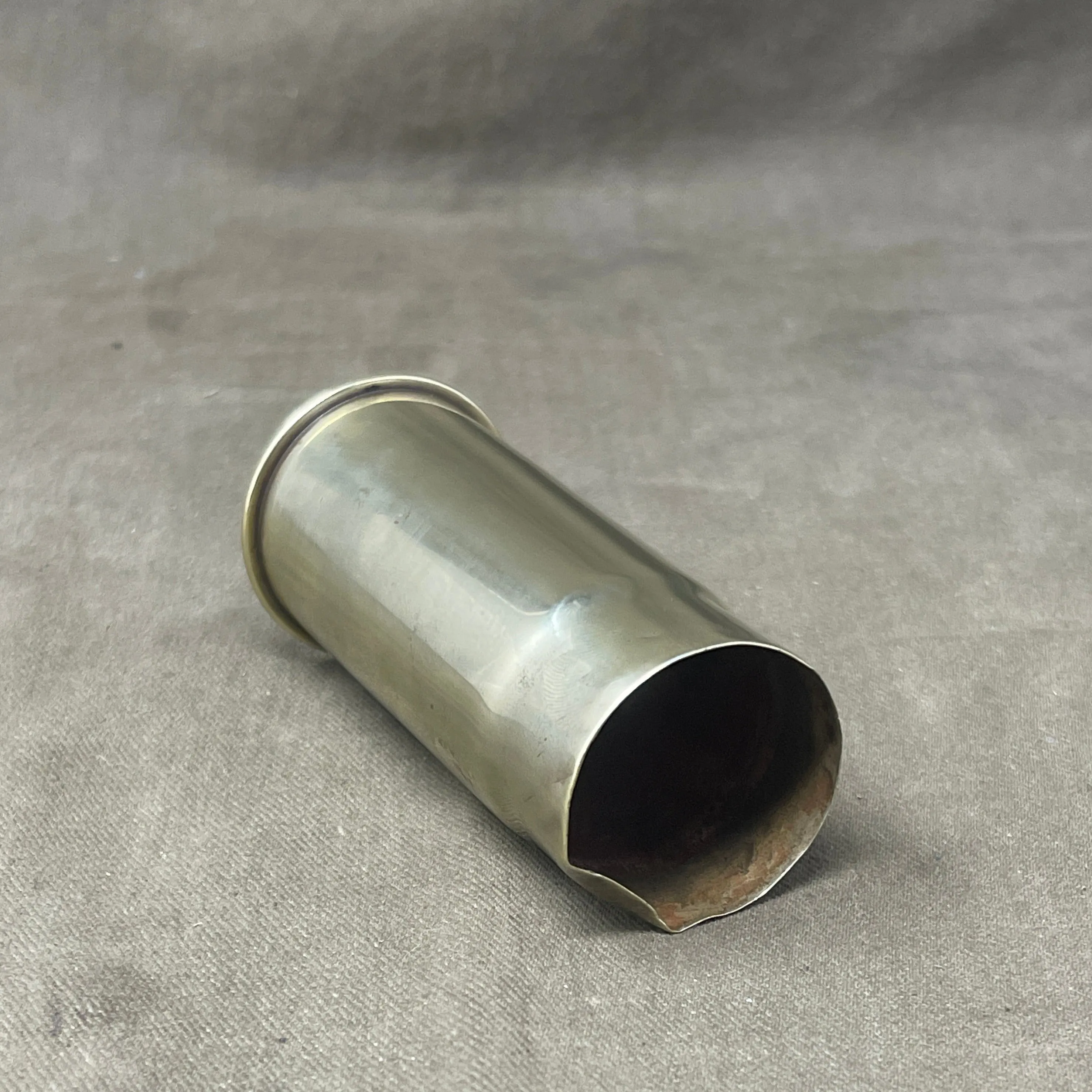 French WW1 37mm A.PX.10 TR Brass Cartridge Case