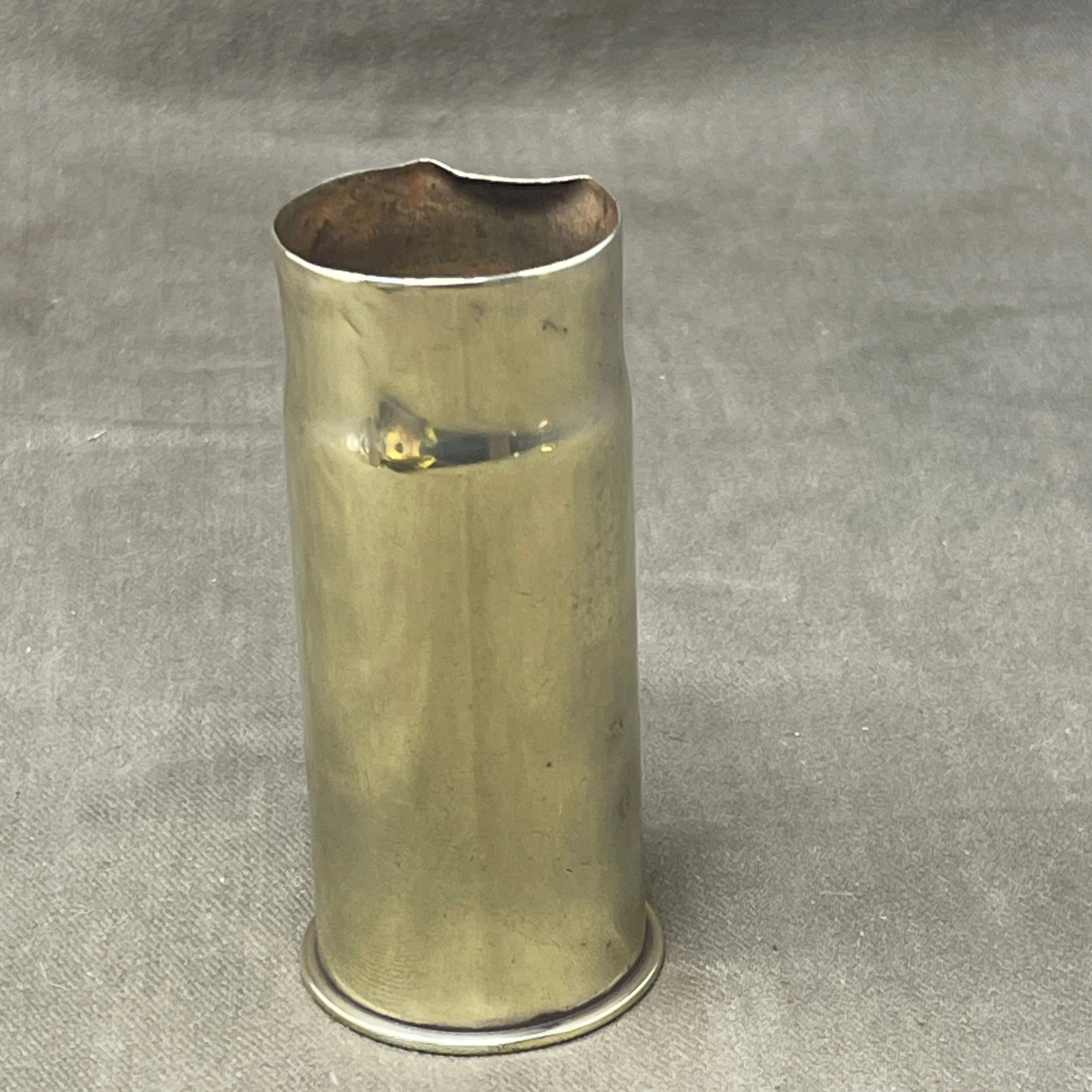 French WW1 37mm A.PX.10 TR Brass Cartridge Case