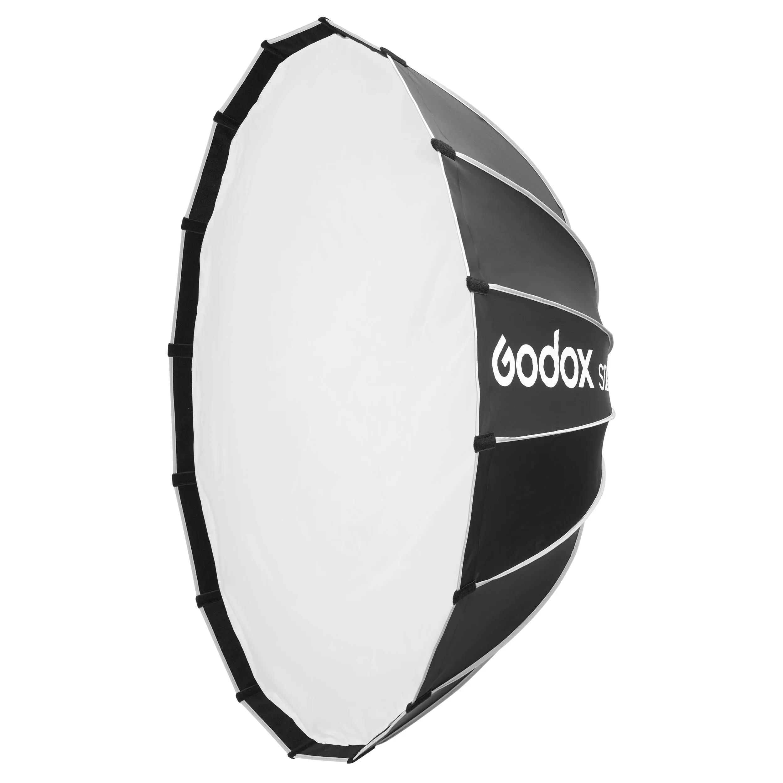 Godox LA200D 230W Triple Daylight Photography Lighting Kit UK with S120T Softbox, FLS8 Fresnel Lens & 85cm Diffuser Ball