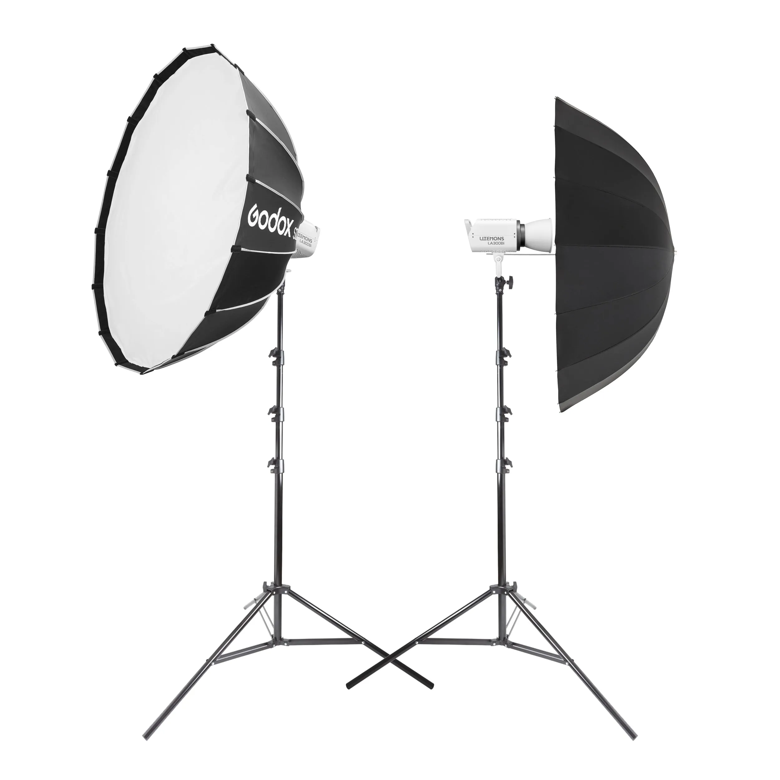 Godox Litemons LA300Bi High-Powered Bi-Colour LED Lighting Twin Kit