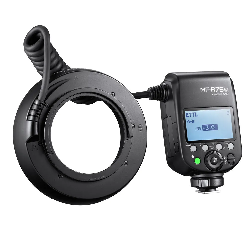 Godox MF-R76C TTL Macro Ring Flash (Canon)