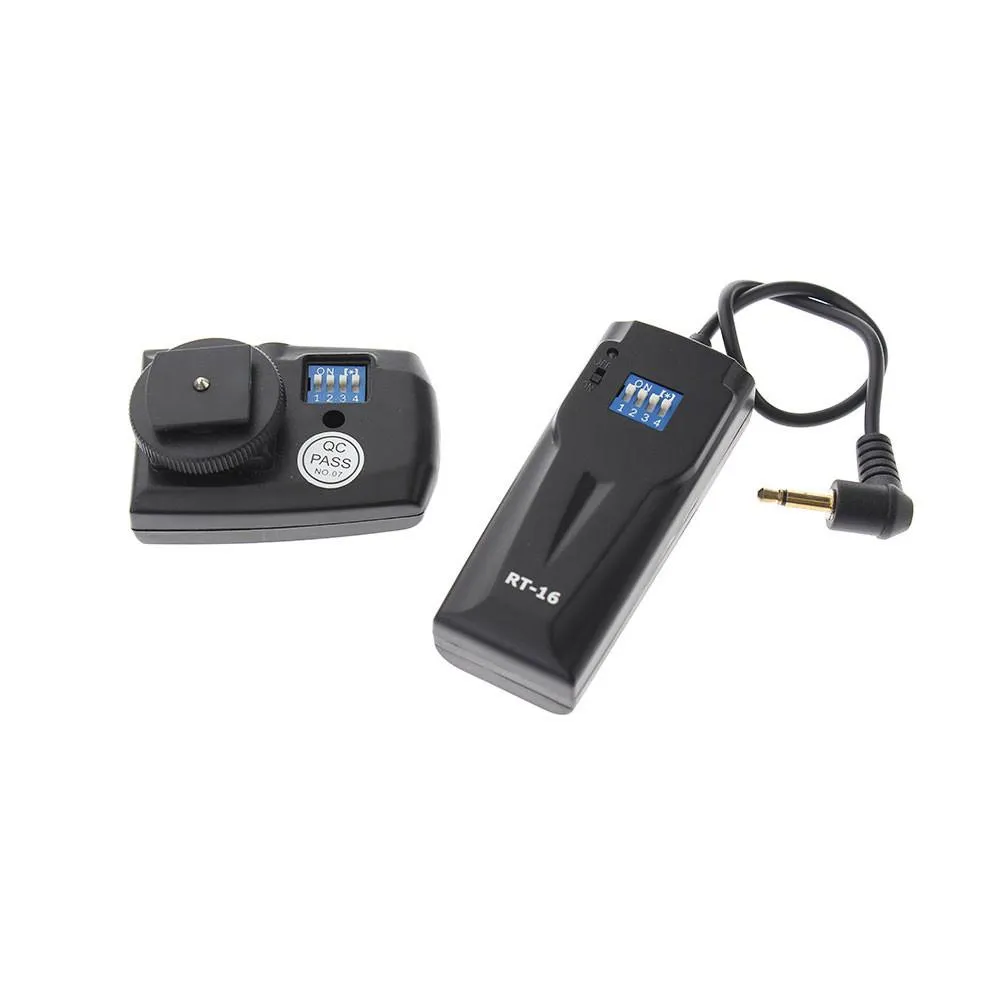 Godox RT-16 Wireless 433MHz Flash Trigger Set (DC Battery, 16 Channels)