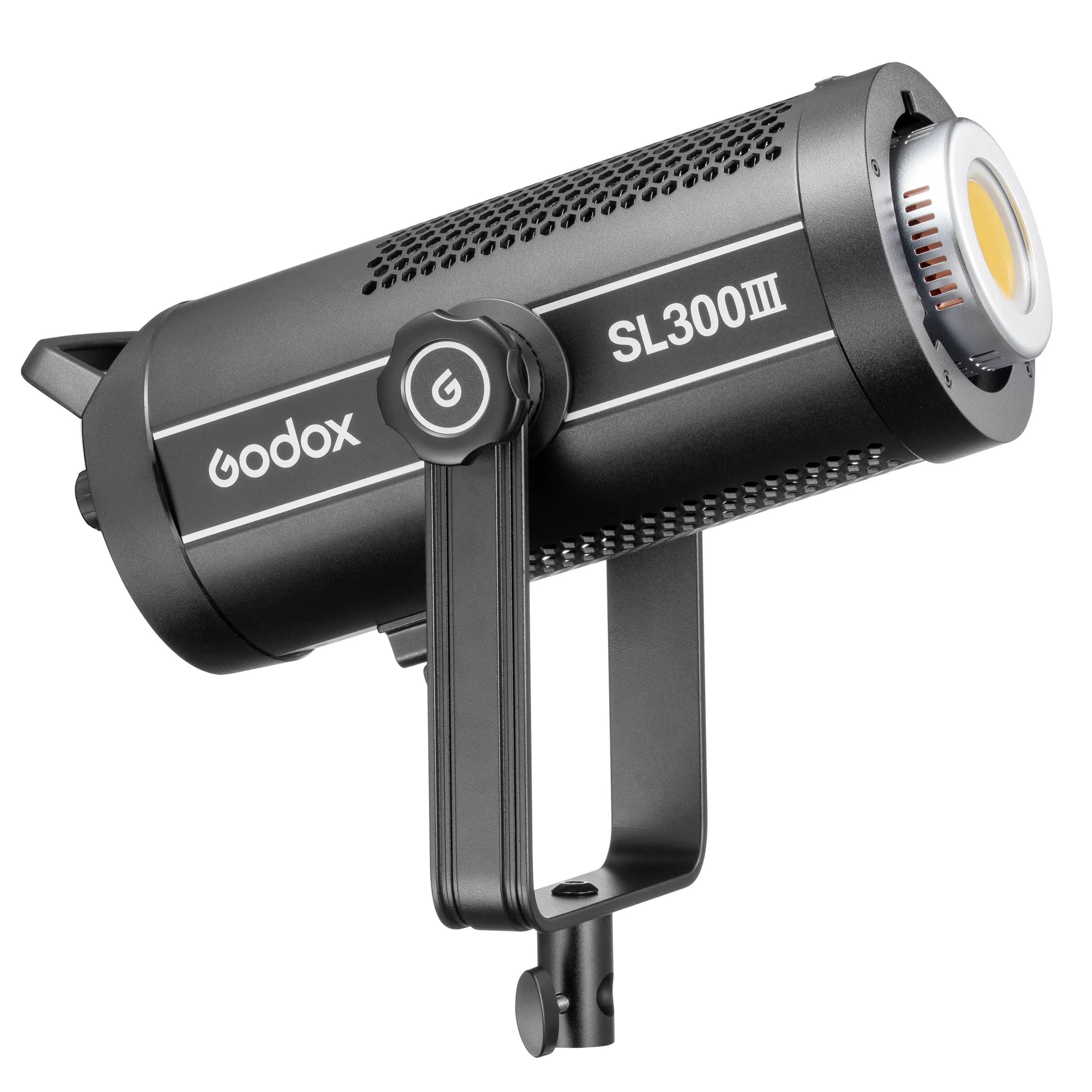 Godox SL300III 330W LED Studio Light with S120T Softbox & 8" Optical Fresnel Lens