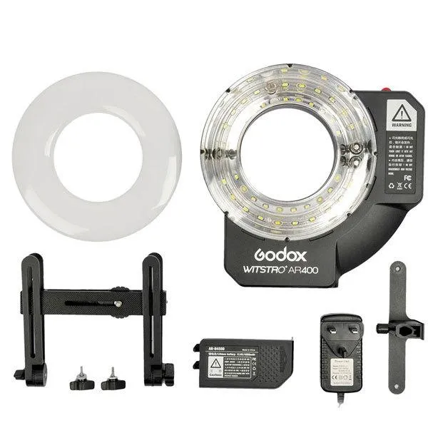 Godox Witstro AR400 LED Ring Flash Light