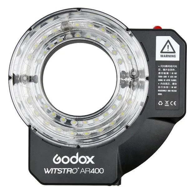 Godox Witstro AR400 LED Ring Flash Light