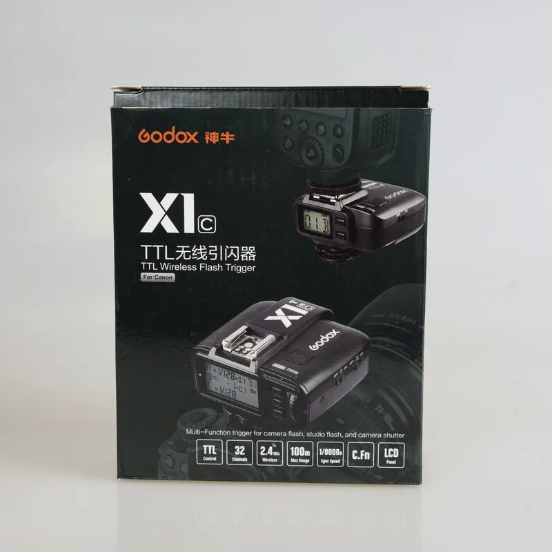 Godox X1-C TTL HSS Wireless Camera Flash Trigger Set (Canon)