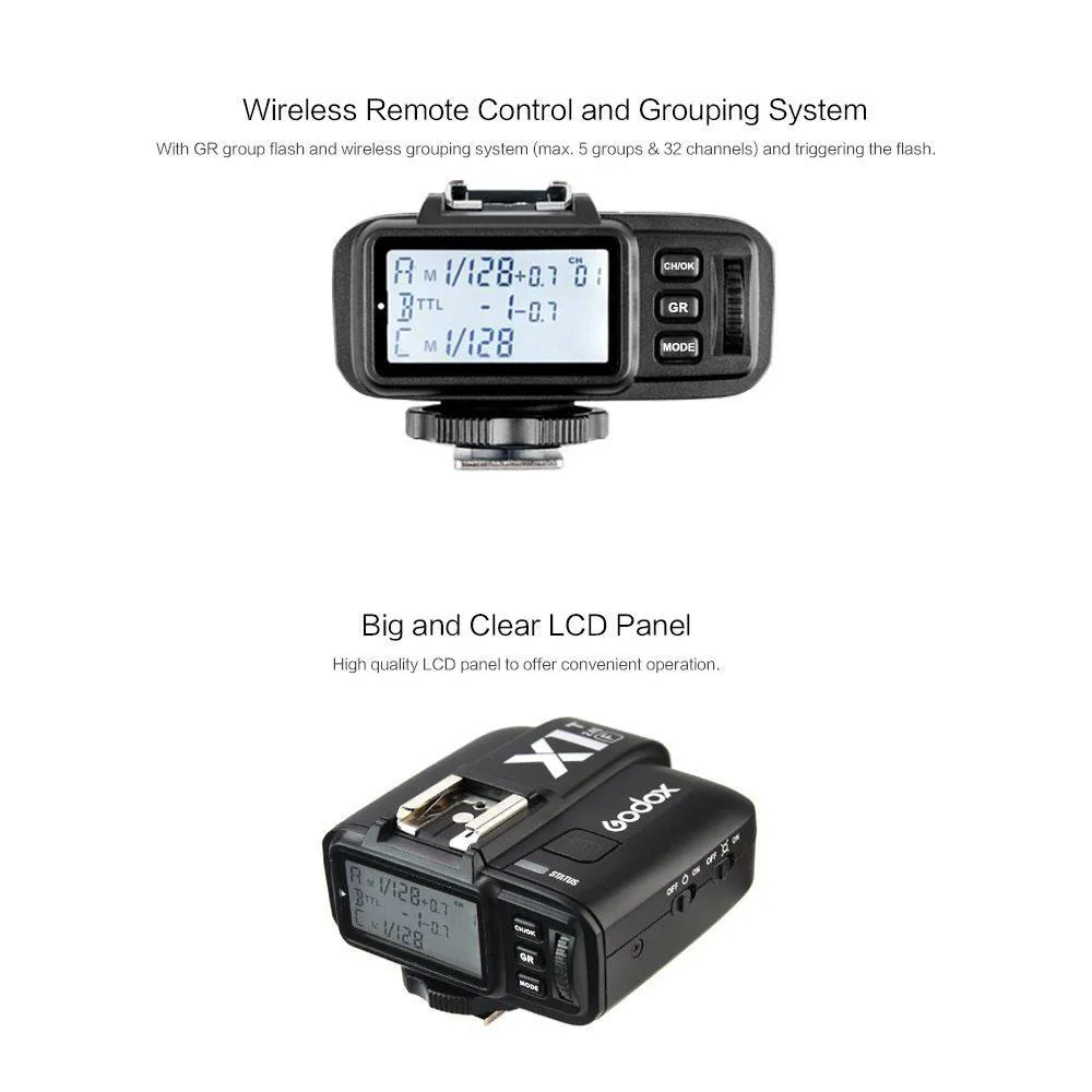 Godox X1T-F TTL HSS 2.4G Single Wireless Transmitter for Fujifilm Cameras