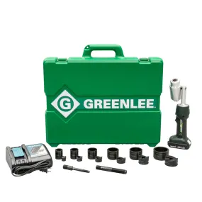 Greenlee LS50L11B Battery-Powered Knockout Punch Driver Tool Kit