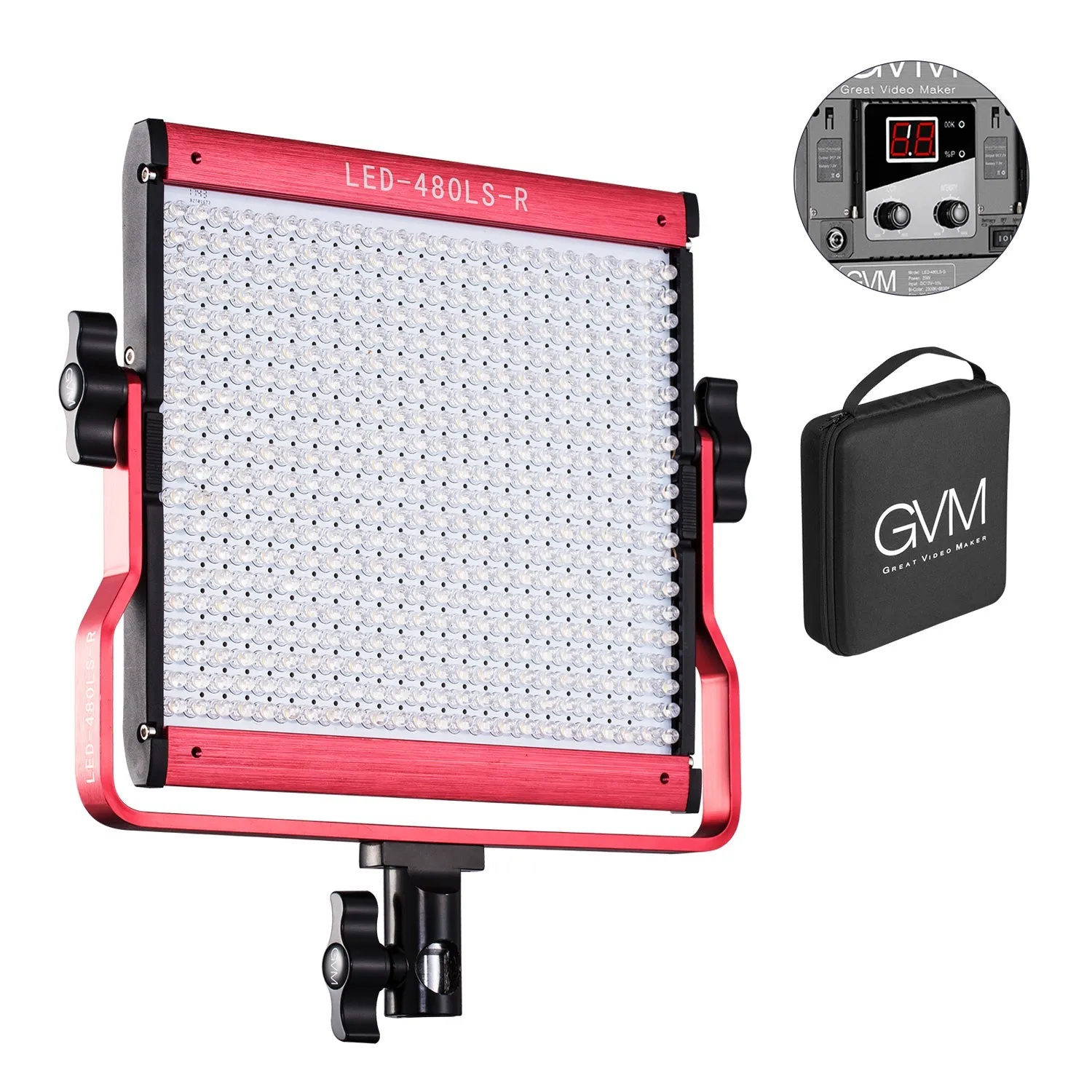 GVM-480LS 28W High Beam Bi-Color LED Video Soft Light