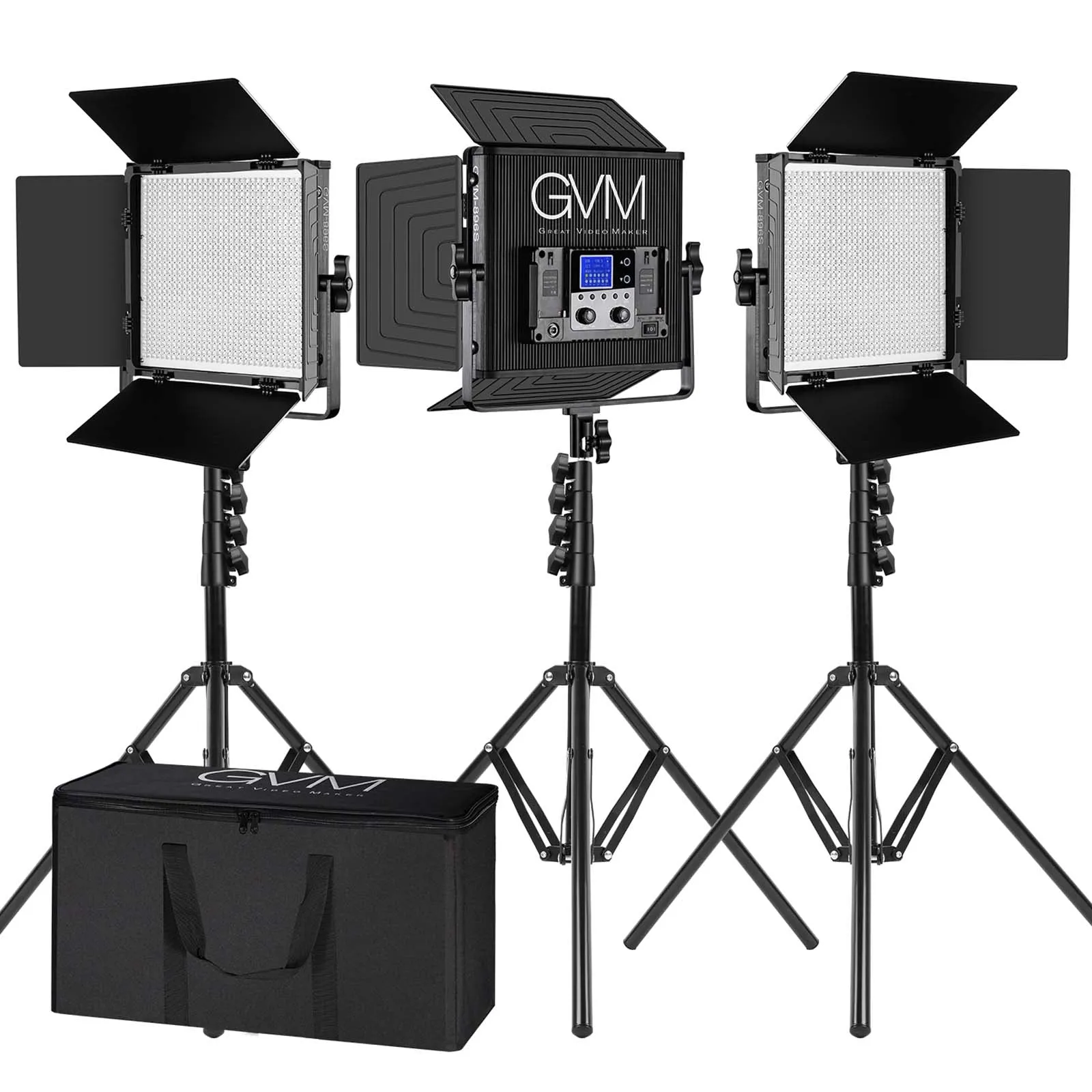 GVM-896S 50W High Beam High Brightness Bi-Color LED VIdeo Soft Light