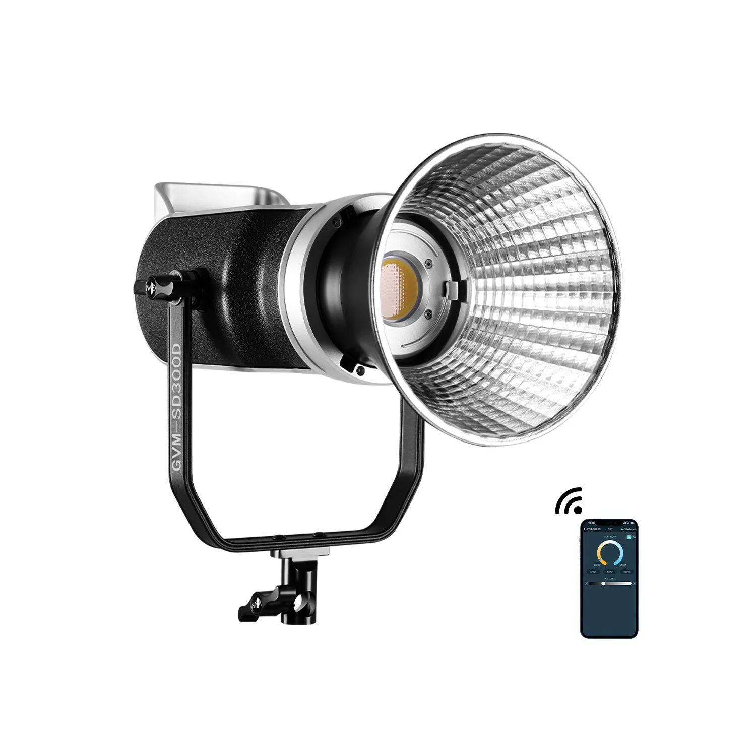 GVM-SD300D 300W Bi-Color LED Video Light High Power Monolight