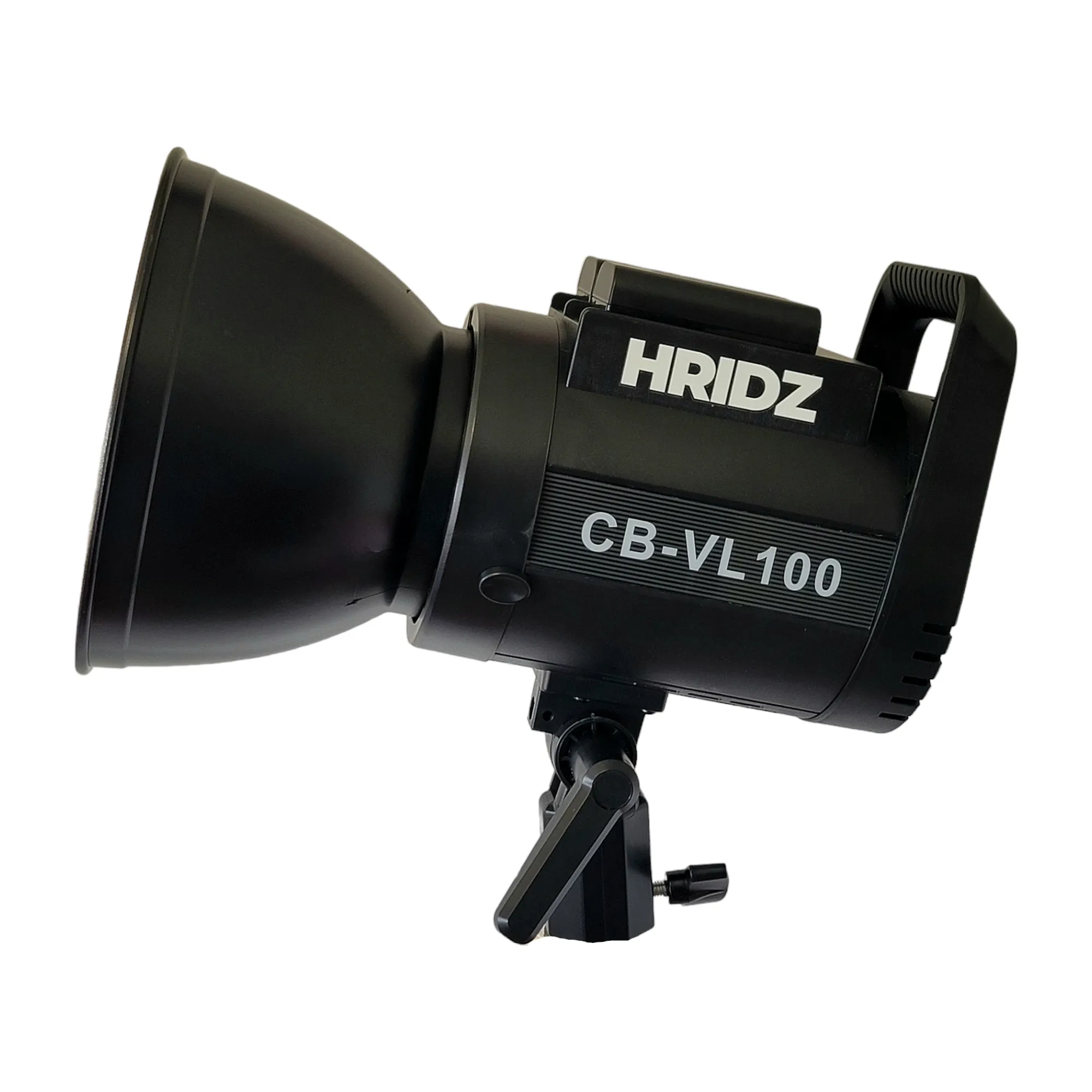 HRIDZ CB-VL100 100W Battery-Operated Bi-Colour Dimmable LED Video Light Professional Outdoor Indoor Cob Light Remote Controlled