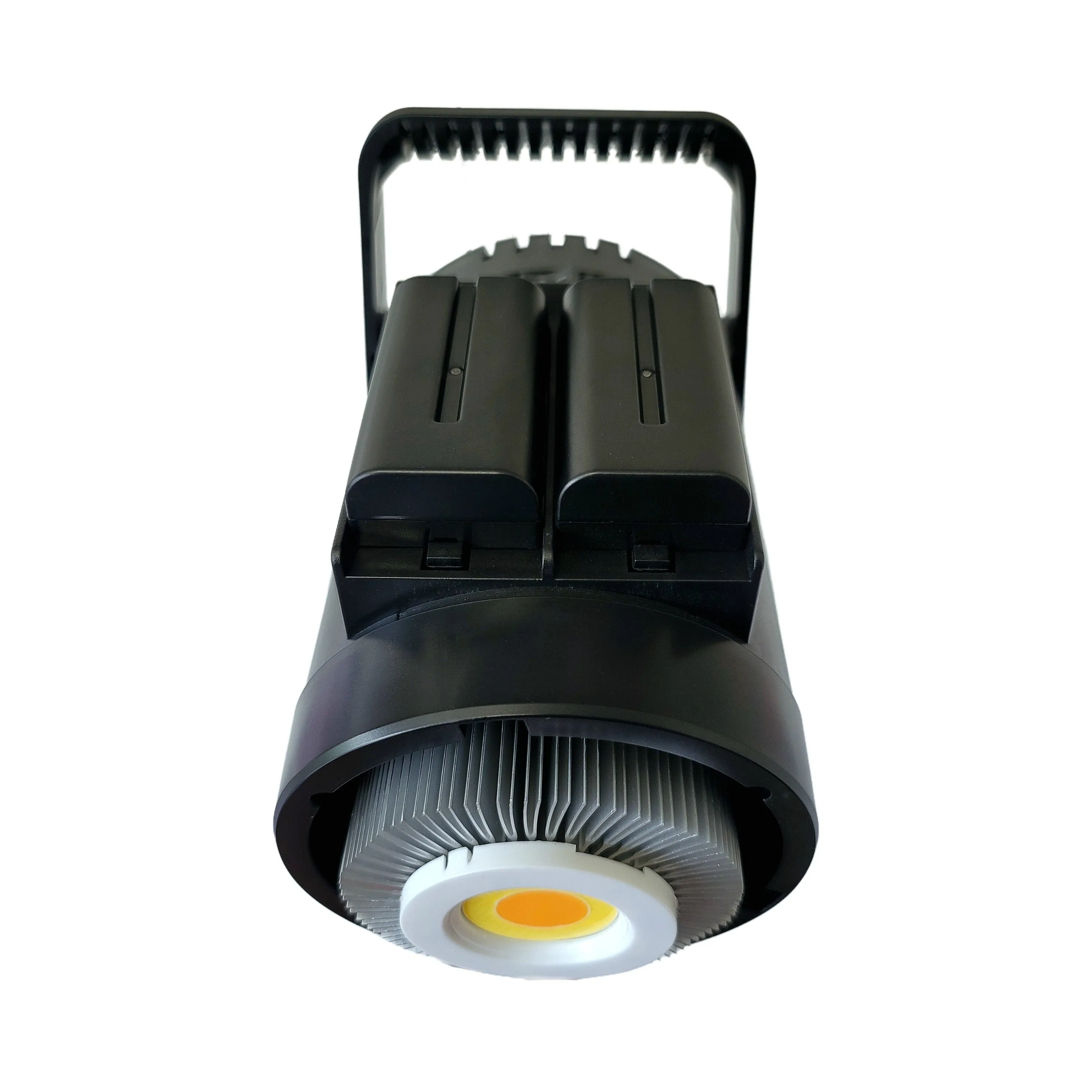 HRIDZ CB-VL100 100W Battery-Operated Bi-Colour Dimmable LED Video Light Professional Outdoor Indoor Cob Light Remote Controlled