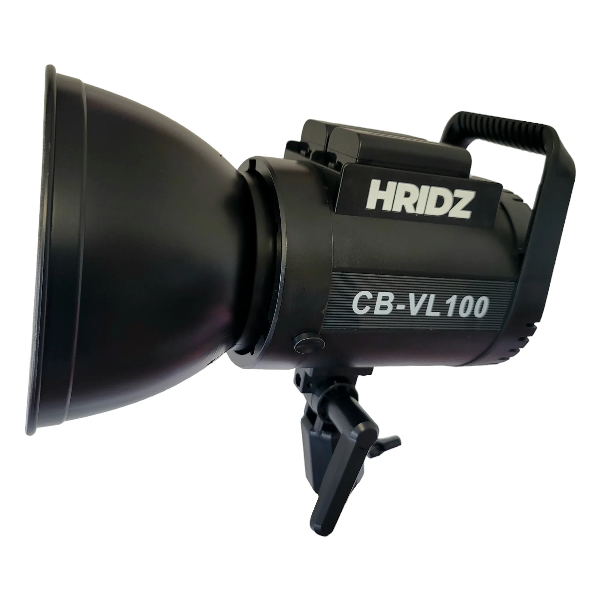 HRIDZ CB-VL100 100W Battery-Operated Bi-Colour Dimmable LED Video Light Professional Outdoor Indoor Cob Light Remote Controlled