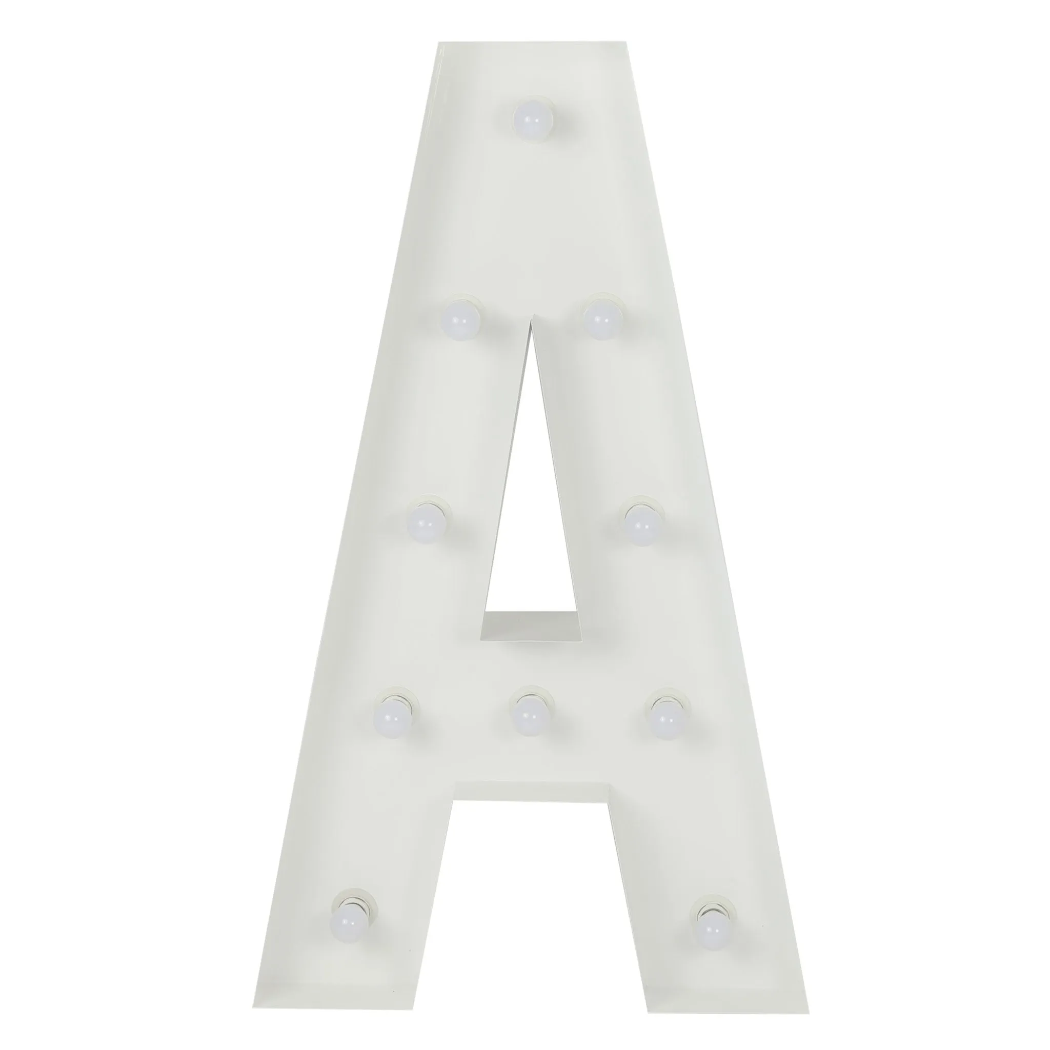 Large 4ft Tall LED Marquee Letter - A