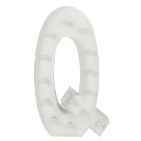 Large 4ft Tall LED Marquee Letter - Q