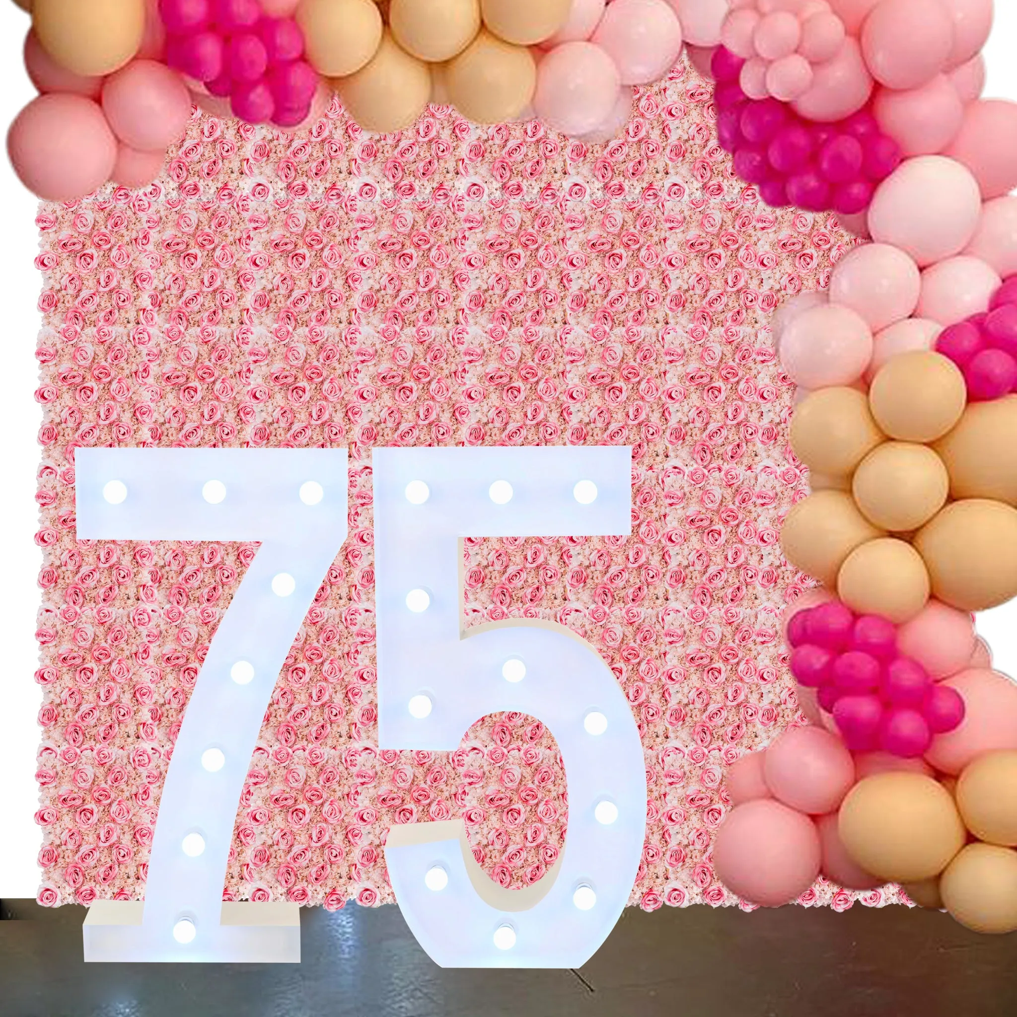 Large 4ft Tall LED Marquee Number - 7