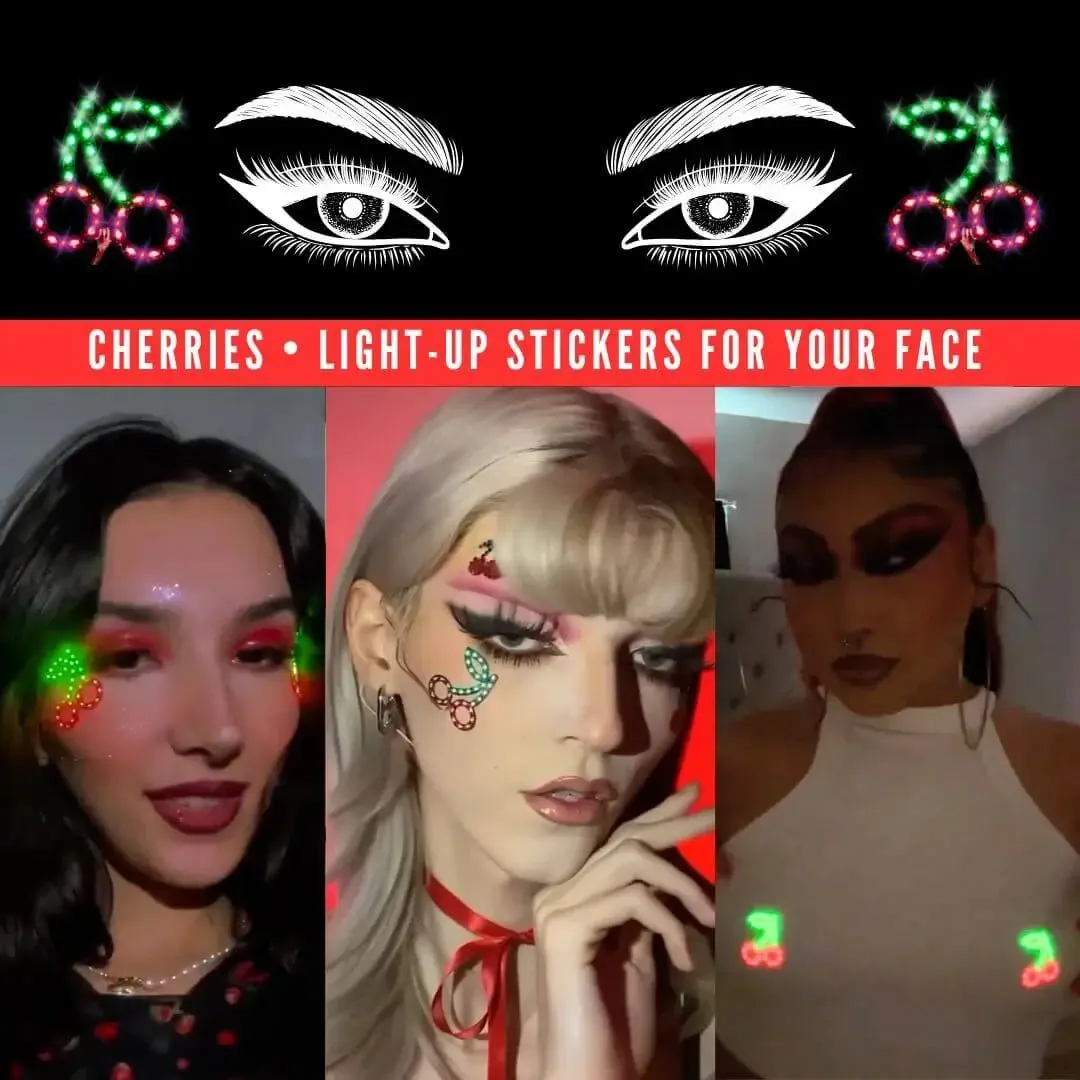 LED Face Stickers [1 Set]