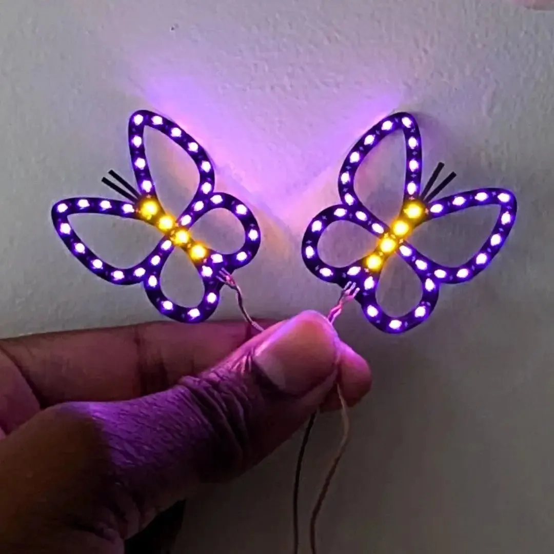 LED Face Stickers [1 Set]